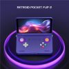 Máy chơi game RETROID POCKET FLIP 2 (RP FLIP 2) – Chơi game Switch, WII, 3DS, NDS, PS2, PS1, PSP, GAMECUBE, Android, NES, SNES, MAME, NEOGEO, NAOMI, CPS1, CPS2, CPS3, FBNEO, GBA, SEGA, DREAMCAST...